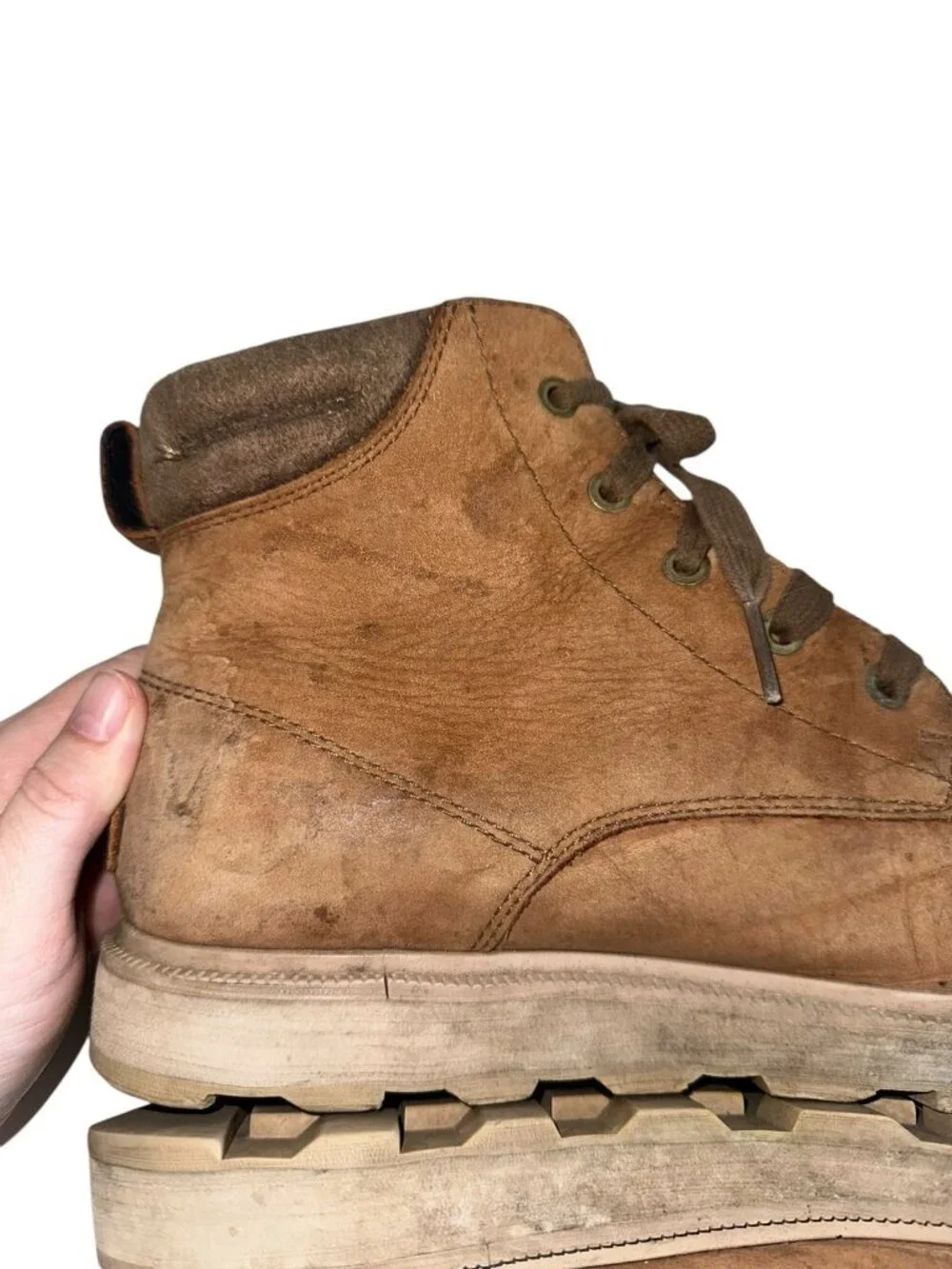 Sorel Madson II Moc Toe Ankle Boots Brown Leather Waterproof Chukka Men’s 9